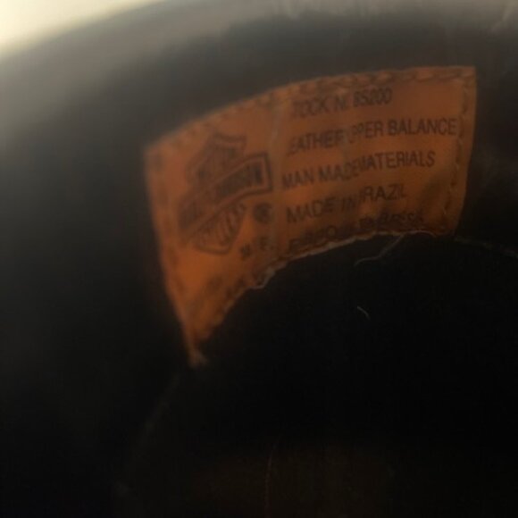 Harley-Davidson Women’s Black Motorcycle Leather Boots, size 7.5 - Picture 7 of 9